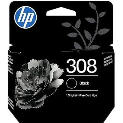 HP 308 Schwarz, Original Druckerpatrone HP 308 Schwarz, Original Druckerpatrone