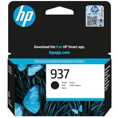 HP 937 Black Original Ink Cartridge HP 937 Black Original Ink Cartridge