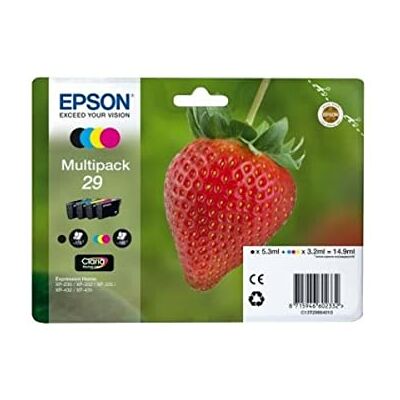 Epson Multipack Fraise Tinte Claria Home Schwarz Cyan Magenta Gelb Epson Multipack Fraise Tinte Claria Home Schwarz Cyan Magenta Gelb