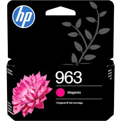 HP 963 Magenta, Original Druckerpatrone Tinte für OfficeJet Pro 9010, 9010e, 9020, 9020e, ~700 Seiten (3JA24AE) HP 963 Magenta, Original Druckerpatrone Tinte für OfficeJet Pro 9010, 9010e, 9020, 9020e, ~700 Seiten (3JA24AE)