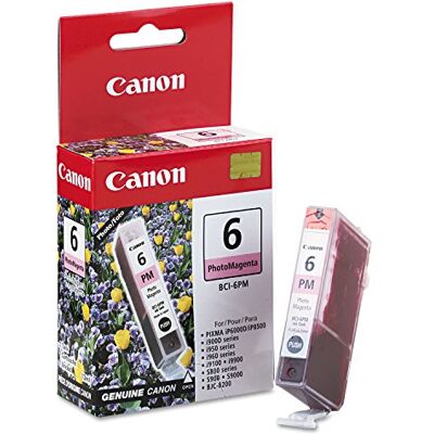 Canon Tintenpatrone BCI-6 PM Foto magenta 15 ml Original für Tintenstrahldrucker 4710A002 Einzelpack Canon Tintenpatrone BCI-6 PM Foto magenta 15 ml Original für Tintenstrahldrucker 4710A002 Einzelpack