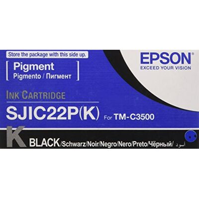 Epson 235G463 C33S020601 SJIC22PK TWC3500 Tintenpatrone 32.5 ml, schwarz Epson 235G463 C33S020601 SJIC22PK TWC3500 Tintenpatrone 32.5 ml, schwarz