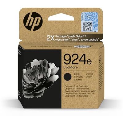 HP 924 Schwarz EvoMore Original Druckerpatrone HP 924 Schwarz EvoMore Original Druckerpatrone