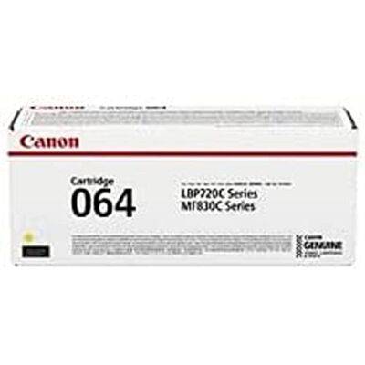 Canon 064 Cartuccia Toner 1 Pz Originale Giallo (cartridge 064 y) Canon 064 Cartuccia Toner 1 Pz Originale Giallo (cartridge 064 y)