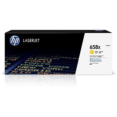 HP 658X High Yield Yellow Original LaserJet Toner Cartridge (W2002X) HP 658X High Yield Yellow Original LaserJet Toner Cartridge (W2002X)