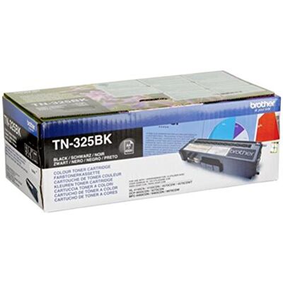 Brother Original Jumbo-Tonerkassette TN-325BK schwarz (für HL-4140CN, HL-4570CDW, HL-4150CDN, HL-4570CDWT, DCP-9055CDN, DCP-9270CDN, MFC-9460CDN, MFC-9970CDW, MFC-9465CDN), XL Brother Original Jumbo-Tonerkassette TN-325BK schwarz (für HL-4140CN, HL-4570CDW, HL-4150CDN, HL-4570CDWT, DCP-9055CDN, DCP-9270CDN, MFC-9460CDN, MFC-9970CDW, MFC-9465CDN), XL