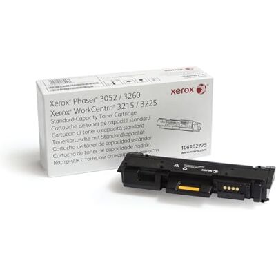Xerox Original Phaser 3260 / Workcentre 3225 Schwarz Standard kapazität Tonerpatrone (1,500 Seiten) 106R02775 Xerox Original Phaser 3260 / Workcentre 3225 Schwarz Standard kapazität Tonerpatrone (1,500 Seiten) 106R02775