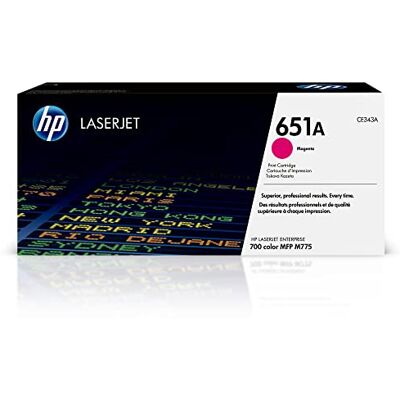 HP 651A (CE343A) Rot Original Toner für Laserjet Enterprise M775, Magenta HP 651A (CE343A) Rot Original Toner für Laserjet Enterprise M775, Magenta
