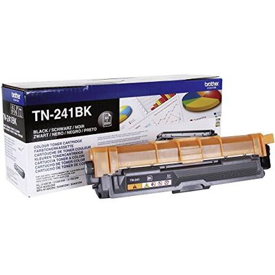 Brother Original Tonerkassette TN-241BK Schwarz HL-3140CW, HL-3170CDW, HL-3150CDW, DCP-9020CDW, MFC-9140CDN, MFC-9330CDW, MFC-9340CDW Brother Original Tonerkassette TN-241BK Schwarz HL-3140CW, HL-3170CDW, HL-3150CDW, DCP-9020CDW, MFC-9140CDN, MFC-9330CDW, MFC-9340CDW
