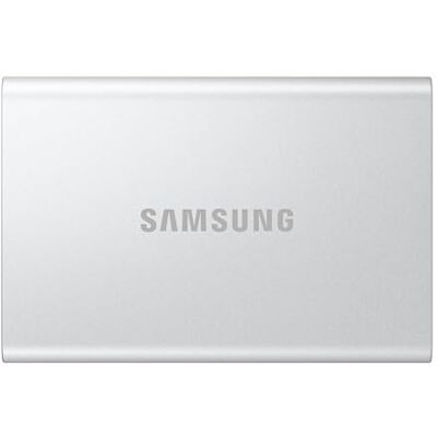 Samsung Portable SSD T7 Resurrected 2 TB, Externe Festplatte, USB 3.2 Gen.2 Highspeed Speicher, Externe SSD für iPhone 17, Mac, PC, Android-Geräte & Gaming-Konsolen, Metallic-Silber, MU-PD2T0G/WW Samsung Portable SSD T7 Resurrected 2 TB, Externe Festplatte, USB 3.2 Gen.2 Highspeed Speicher, Externe SSD für iPhone 17, Mac, PC, Android-Geräte & Gaming-Konsolen, Metallic-Silber, MU-PD2T0G/WW