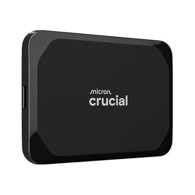 Crucial X9 2TB Externe SSD Festplatte, bis zu 1050MB/s, kompatibel mit PC, Mac und Spielekonsolen, Portable Solid State Drive, USB-C 3.2 CT2000X9SSD902 Crucial X9 2TB Externe SSD Festplatte, bis zu 1050MB/s, kompatibel mit PC, Mac und Spielekonsolen, Portable Solid State Drive, USB-C 3.2 CT2000X9SSD902
