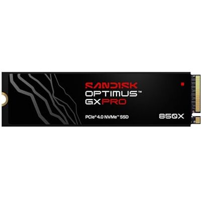 SanDisk - Optimus GX PRO 850X - 2 TB - M.2 PCIe 4.0 NVMe SanDisk - Optimus GX PRO 850X - 2 TB - M.2 PCIe 4.0 NVMe