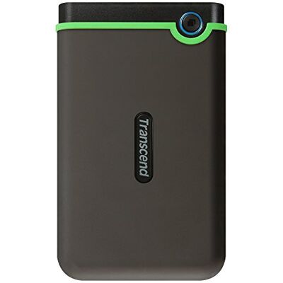 Transcend 4TB StoreJet 25M3 Rugged Portable HDD, One-Touch-Backup Dreistufiger Stoßschutz, externe Festplatte, USB 3.1 Typ-C, stoßfest, blitzschnelle Übertragungsgeschwindigkeiten, Eisengrau Transcend 4TB StoreJet 25M3 Rugged Portable HDD, One-Touch-Backup Dreistufiger Stoßschutz, externe Festplatte, USB 3.1 Typ-C, stoßfest, blitzschnelle Übertragungsgeschwindigkeiten, Eisengrau