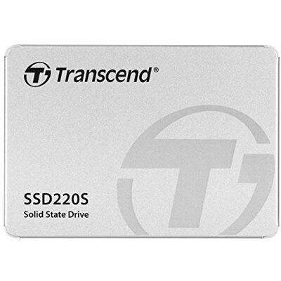 Transcend 480GB SATA III 6Gb/s SSD220S 2.5” SSD TS480GSSD220S, Silber Transcend 480GB SATA III 6Gb/s SSD220S 2.5” SSD TS480GSSD220S, Silber