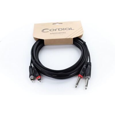 CORDIAL Kabel ECL EU1.5PC Kabel AUDIO Elements RCA / Jack CORDIAL Kabel ECL EU1.5PC Kabel AUDIO Elements RCA / Jack