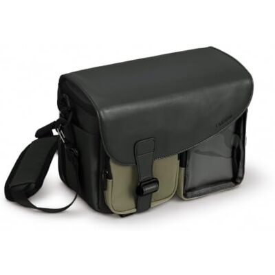 TARION Kameratasche Vintage Kamera Umhängetasche SLR-Tasche 6L Schwarz Grün Kamera Rucksack Sling Bag 660g für 1 Camera 2 Objektive DSLR SLR Reise Fotografie Vlogging Kompatibel mit Sony Nikon Canon TARION Kameratasche Vintage Kamera Umhängetasche SLR-Tasche 6L Schwarz Grün Kamera Rucksack Sling Bag 660g für 1 Camera 2 Objektive DSLR SLR Reise Fotografie Vlogging Kompatibel mit Sony Nikon Canon