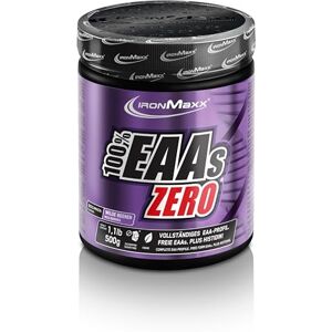 IronMaxx 100% EAAs Zero Wildberry 500 g - Táplálékkiegészítő IronMaxx 100% EAAs Zero Wildberry 500 g - Táplálékkiegészítő
