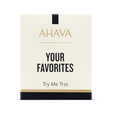 AHAVA Favourites Kit – Osmoter™ Hydrating Cream 3 ml, Extreme Eye Cream 2 ml & Hyaluronsäure-Serum 3 ml – Hydratisiert, strafft, erhält Feuchtigkeit & reduziert Falten mit Osmoter. AHAVA Favourites Kit – Osmoter™ Hydrating Cream 3 ml, Extreme Eye Cream 2 ml & Hyaluronsäure-Serum 3 ml – Hydratisiert, strafft, erhält Feuchtigkeit & reduziert Falten mit Osmoter.