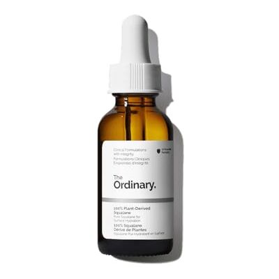 The Ordinary 100% Plant-Derived Squalane, Pflanzliches Squalan-Serum, Für Haut und Haar, leichte Feuchtigkeitsversorgung und Unterstützung der Feuchtigkeitsbarriere, 30ml The Ordinary 100% Plant-Derived Squalane, Pflanzliches Squalan-Serum, Für Haut und Haar, leichte Feuchtigkeitsversorgung und Unterstützung der Feuchtigkeitsbarriere, 30ml