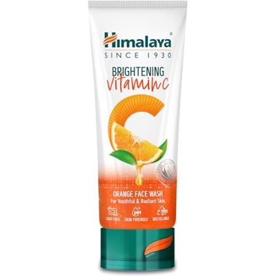 Himalaya Brightening Vitamin C Orange Face Wash Brightening Face Cleanser Remove Dull Skin 100ml Himalaya Brightening Vitamin C Orange Face Wash Brightening Face Cleanser Remove Dull Skin 100ml