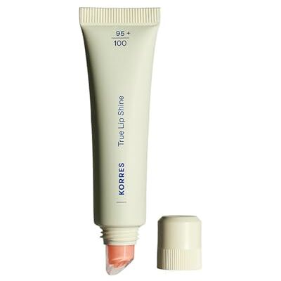 KORRES True Lip Shine Peach Shimmer 03, mit hochglänzendem Finish, cremig wie ein Lipgloss pflegend wie ein Lipbalm, feuchtigkeitsspendend, frischer Glanz, nicht klebende Textur, vegan, 10 ml KORRES True Lip Shine Peach Shimmer 03, mit hochglänzendem Finish, cremig wie ein Lipgloss pflegend wie ein Lipbalm, feuchtigkeitsspendend, frischer Glanz, nicht klebende Textur, vegan, 10 ml