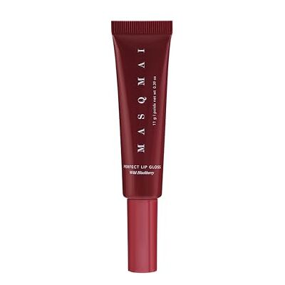 MASQMAI Perfect Lip Gloss, Lipgloss mit Peptid Volumengebend, Brombeere, Farbton: Wild Blackberry MASQMAI Perfect Lip Gloss, Lipgloss mit Peptid Volumengebend, Brombeere, Farbton: Wild Blackberry