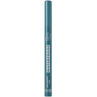 Bourjois Liner Slim Waterproof Eyeliner, hochpigmentiert, ohne Verschmieren, schnell trocknend, 1 ml, Türkis IV Bourjois Liner Slim Waterproof Eyeliner, hochpigmentiert, ohne Verschmieren, schnell trocknend, 1 ml, Türkis IV
