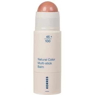 KORRES Natural Color Multistick Balm Glass Peach 02, vegan, 4,5g KORRES Natural Color Multistick Balm Glass Peach 02, vegan, 4,5g