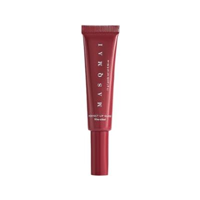 MASQMAI Perfect Lip Gloss, Lipgloss mit Peptid Volumengebend, Granatapfel, Farbton: Wine O'Clock MASQMAI Perfect Lip Gloss, Lipgloss mit Peptid Volumengebend, Granatapfel, Farbton: Wine O'Clock
