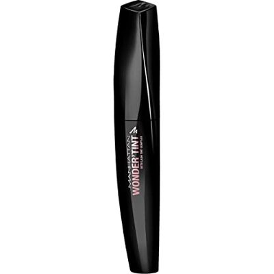 Manhattan Wonder'Tint Mascara, Fb. 001 Black, Wimperntusche mit Tönungseffekt, für sensible Augen geeignet, 11 ml Manhattan Wonder'Tint Mascara, Fb. 001 Black, Wimperntusche mit Tönungseffekt, für sensible Augen geeignet, 11 ml