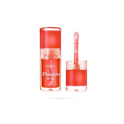 Pupa Gloss Pleasure Lip Oil, Pflegendes Lippenöl mit 3D-Glanz-Finish – Extra nährend, erhältlich in 4 Farb- und Pflegevarianten (003 Yummy Strawberry, Erdbeer-Duft) Pupa Gloss Pleasure Lip Oil, Pflegendes Lippenöl mit 3D-Glanz-Finish – Extra nährend, erhältlich in 4 Farb- und Pflegevarianten (003 Yummy Strawberry, Erdbeer-Duft)