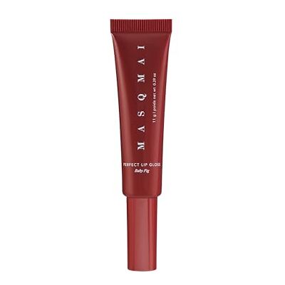 MASQMAI Perfect Lip Gloss, Lipgloss mit Peptid Volumengebend, Feige, Farbton: Baby Fig MASQMAI Perfect Lip Gloss, Lipgloss mit Peptid Volumengebend, Feige, Farbton: Baby Fig