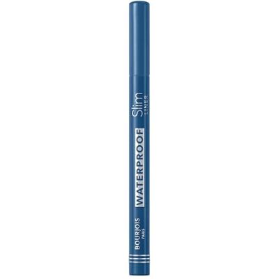 Bourjois Liner Slim Waterproof Eyeliner, hochpigmentiert, ohne Verschmieren, schnell trocknend, 1 ml, Blue Electric IV Bourjois Liner Slim Waterproof Eyeliner, hochpigmentiert, ohne Verschmieren, schnell trocknend, 1 ml, Blue Electric IV