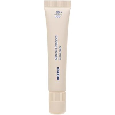 KORRES Natural Radiance Concealer Medium 02, cremiger, leichter Concealer mit mittlerer Deckkraft und einem natürlich leuchtenden Finish, lässt Augenringe verschwinden, vegan, 8 ml KORRES Natural Radiance Concealer Medium 02, cremiger, leichter Concealer mit mittlerer Deckkraft und einem natürlich leuchtenden Finish, lässt Augenringe verschwinden, vegan, 8 ml