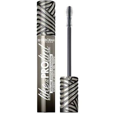 DEBORAH Milano Like a Pro TINT Mascara, halbpermanente Wimpernfarbe, extra Volumen und unendliche Länge, Extension-Effekt, 13 ml DEBORAH Milano Like a Pro TINT Mascara, halbpermanente Wimpernfarbe, extra Volumen und unendliche Länge, Extension-Effekt, 13 ml