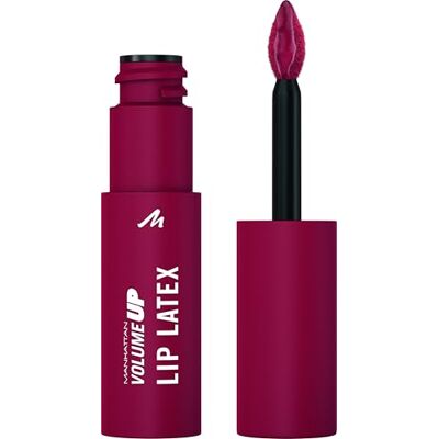Manhattan Volume Up Lip Latex, flüssige Lippenfarbe mit Lip-Stain-Effekt und Latex-Glanz, feuchtigkeitsspendend, Lip-Stain färbt nicht ab, Fb. 450 Majesty, 6 ml Manhattan Volume Up Lip Latex, flüssige Lippenfarbe mit Lip-Stain-Effekt und Latex-Glanz, feuchtigkeitsspendend, Lip-Stain färbt nicht ab, Fb. 450 Majesty, 6 ml