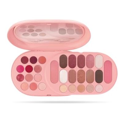 Pupa Make My Day Plus Blush, Lippenstift, Gloss, Lidschatten, Concealer und Highlighter – 29 Stück für Gesicht, Augen und Lippen, perfekt für Zuhause oder auf Reisen – 3 Farbvarianten (003 Bright Rose Pupa Make My Day Plus Blush, Lippenstift, Gloss, Lidschatten, Concealer und Highlighter – 29 Stück für Gesicht, Augen und Lippen, perfekt für Zuhause oder auf Reisen – 3 Farbvarianten (003 Bright Rose