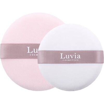 Luvia Cosmetics Powder Puff Set – Luvia The Puffys Classic Elegance/Candy Weiche Puderquasten für Setting Powder Luvia Cosmetics Powder Puff Set – Luvia The Puffys Classic Elegance/Candy Weiche Puderquasten für Setting Powder