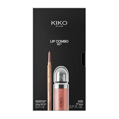 Kiko Milano Lip Combo Set 03, Lippen-Set: Feuchtigkeitsspendender Lipgloss Und Passender Lipliner Kiko Milano Lip Combo Set 03, Lippen-Set: Feuchtigkeitsspendender Lipgloss Und Passender Lipliner