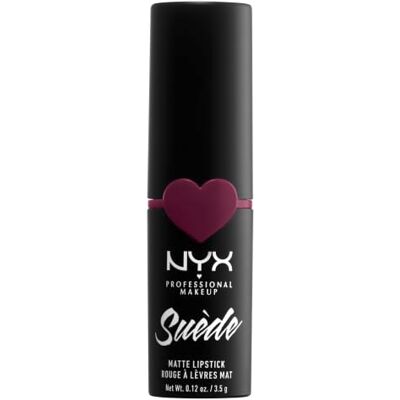 NYX PROFESSIONAL MAKEUP Lippenstift Suede Matte Lipstick, superleichter & pudriger Lippenstift, intensiv mattes Finish, 3, 5 g, Girl Bye 10 NYX PROFESSIONAL MAKEUP Lippenstift Suede Matte Lipstick, superleichter & pudriger Lippenstift, intensiv mattes Finish, 3, 5 g, Girl Bye 10