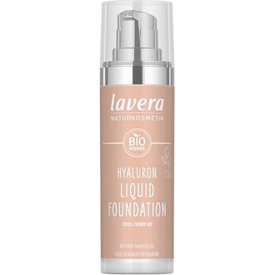 lavera Hyaluron Liquid Foundation -Cool Ivory 02- 1 x 30 ml lavera Hyaluron Liquid Foundation -Cool Ivory 02- 1 x 30 ml