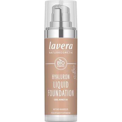 lavera Hyaluron Foundation Cool Honey 04 30ml Hyaluronsäure & Mandelöl lavera Hyaluron Foundation Cool Honey 04 30ml Hyaluronsäure & Mandelöl