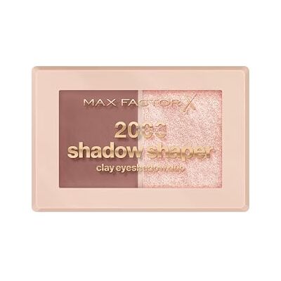 Max Factor 2000 Calorie Shadow Shaper Duo Lidschattenpalette – 010 – Clay Gleam, 4g Max Factor 2000 Calorie Shadow Shaper Duo Lidschattenpalette – 010 – Clay Gleam, 4g