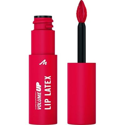 Manhattan Volume Up Lip Latex, flüssige Lippenfarbe mit Lip-Stain-Effekt und Latex-Glanz, feuchtigkeitsspendend, Lip-Stain färbt nicht ab, Fb. 400 Baddie, 6 ml Manhattan Volume Up Lip Latex, flüssige Lippenfarbe mit Lip-Stain-Effekt und Latex-Glanz, feuchtigkeitsspendend, Lip-Stain färbt nicht ab, Fb. 400 Baddie, 6 ml