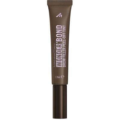 Manhattan Wonder'Bond Brow Filler Peel-Off Tint, Augenbrauenfarbe mit bis zu 5 Tagen Halt, wischfeste und wasserfeste Gel-Formel mit Biotin, Fb. 003 Dark Brown, 7,7 ml Manhattan Wonder'Bond Brow Filler Peel-Off Tint, Augenbrauenfarbe mit bis zu 5 Tagen Halt, wischfeste und wasserfeste Gel-Formel mit Biotin, Fb. 003 Dark Brown, 7,7 ml
