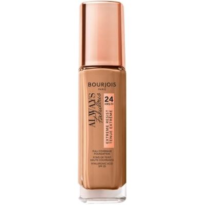 Bourjois Always Fabulous 24H Foundation 425 Honey, 30 ml – Perfekter 24h Matt-Teint, hohe Deckkraft, angereichert mit Hyaluronsäure, glatte & cremige Textur, langer Halt Bourjois Always Fabulous 24H Foundation 425 Honey, 30 ml – Perfekter 24h Matt-Teint, hohe Deckkraft, angereichert mit Hyaluronsäure, glatte & cremige Textur, langer Halt