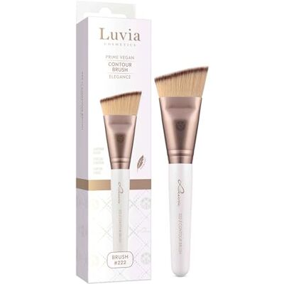 Luvia Cosmetics Professioneller Make-up Pinsel Luvia, Contour Schminkpinsel, angeschrägter Pinsel, veganer Kosmetikpinsel, 222 // Contour Brush Elegance Luvia Cosmetics Professioneller Make-up Pinsel Luvia, Contour Schminkpinsel, angeschrägter Pinsel, veganer Kosmetikpinsel, 222 // Contour Brush Elegance