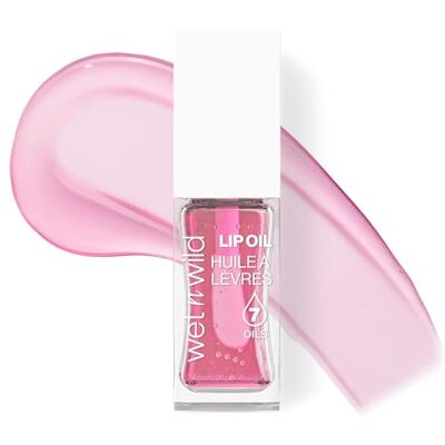 Wet n Wild Getöntes Lip Oil, Pflegendes & Nicht-Klebriges Rosa Lipgloss Mit 7 Natürlichen Ölen, Leichte Formel Für Spiegelähnlichen Glanzeffekt, Farbton Rose Quartz Wet n Wild Getöntes Lip Oil, Pflegendes & Nicht-Klebriges Rosa Lipgloss Mit 7 Natürlichen Ölen, Leichte Formel Für Spiegelähnlichen Glanzeffekt, Farbton Rose Quartz