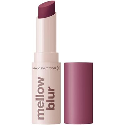 Max Factor 2000 Calorie Mellow Blur Lippenstift – 050 – Brushed Berry, 3,5g Lippenstift mit Smooth Blur Technologie verwischt die Kanten, matte Farbe modulierbar, zarter Farbverlauf Max Factor 2000 Calorie Mellow Blur Lippenstift – 050 – Brushed Berry, 3,5g Lippenstift mit Smooth Blur Technologie verwischt die Kanten, matte Farbe modulierbar, zarter Farbverlauf