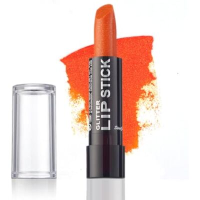 Stargazer Products Glitzer Lippenstift, Orange, 1er Pack (1 x 5 g) Stargazer Products Glitzer Lippenstift, Orange, 1er Pack (1 x 5 g)